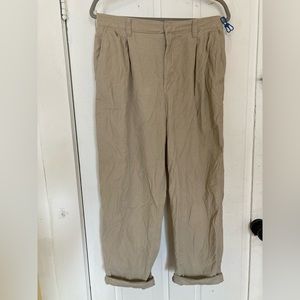 GAP Corduroy Tan High Rise Pants Size 12